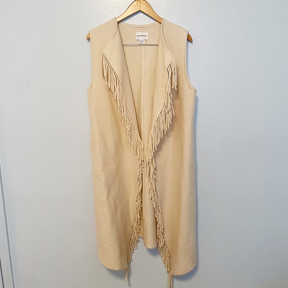 Club Monaco Haldys Fringe Vest - Picture 3 of 8